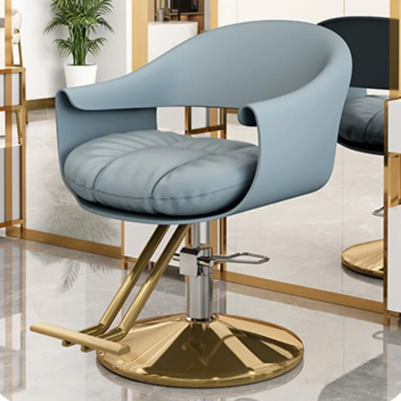 

Recliner Vintage Luxury Barber Chairs Salon Hairdresser Barber Chairs Adjustable Fotel Fryzjerski Commercial Furniture YQ50BC