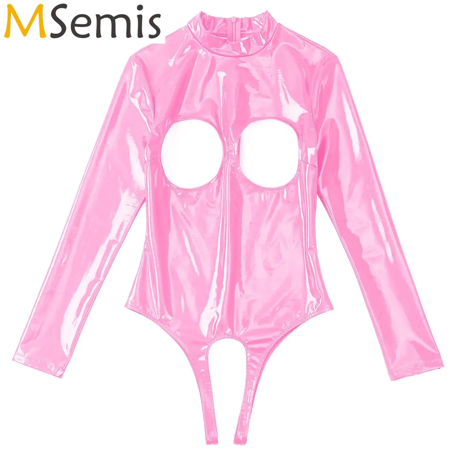 Crotchless with Invisible Zipper Bodystockings