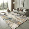 Nordic Abstract Style Rugs for Living Room Marble Pattern Decoration Sofa Coffee Table Carpet Anti-slip Lounge Bedroom Floor Mat 1