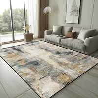 Nordic Abstract Style Rugs for Living Room Marble Pattern Decoration Sofa Coffee Table Carpet Anti-slip Lounge Bedroom Floor Mat 1