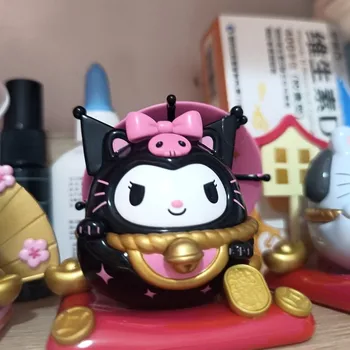 2023 Genuine Sanrio Lucky Meow Tumbler Series Dharma Blind Box Trend Toy Room Mini Decoration Collection Birthday Gift Toy 4