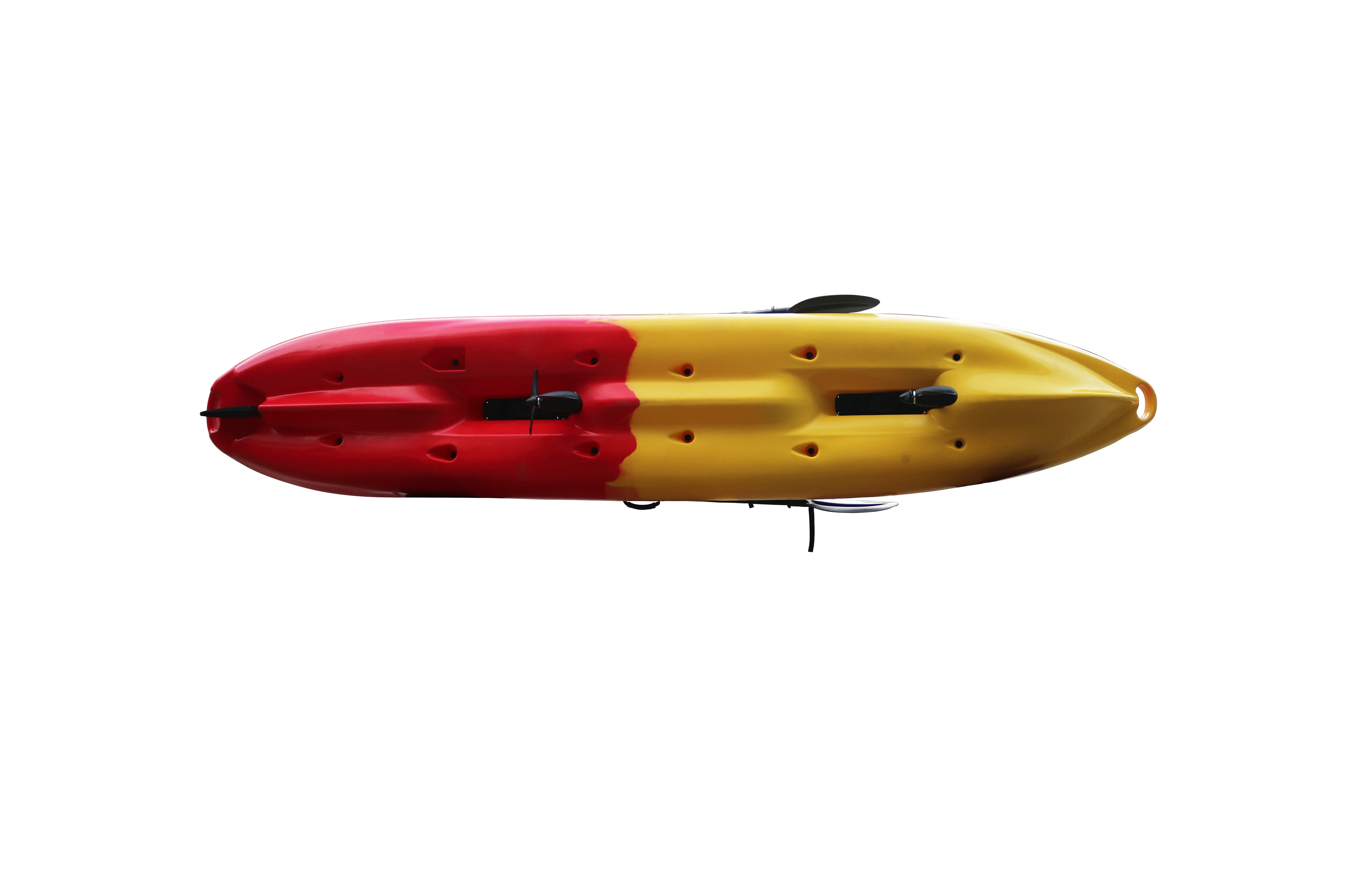 Vicking 14ft Wholesale Cheap Double Seat 2 Person Fishing Kayak with Propeller Pedal Drive Ship To The Port