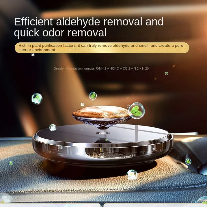 CreativeCarFragranceAromatherapySolarSpinDiffuserCarAir