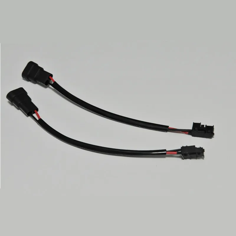 2pcs HID Xenon ballast power cable wire d2s to H11 H8 H9 male wire socket for Lexus for kia Denso Koito headlight adapter harness car plug connector wire car wiring harness