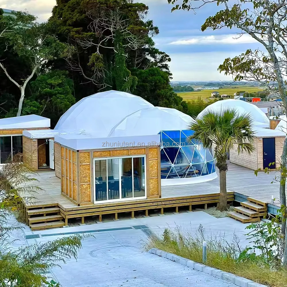 Glamping Tunnel Tents For Sale Single-Layer Inflatable Bubble