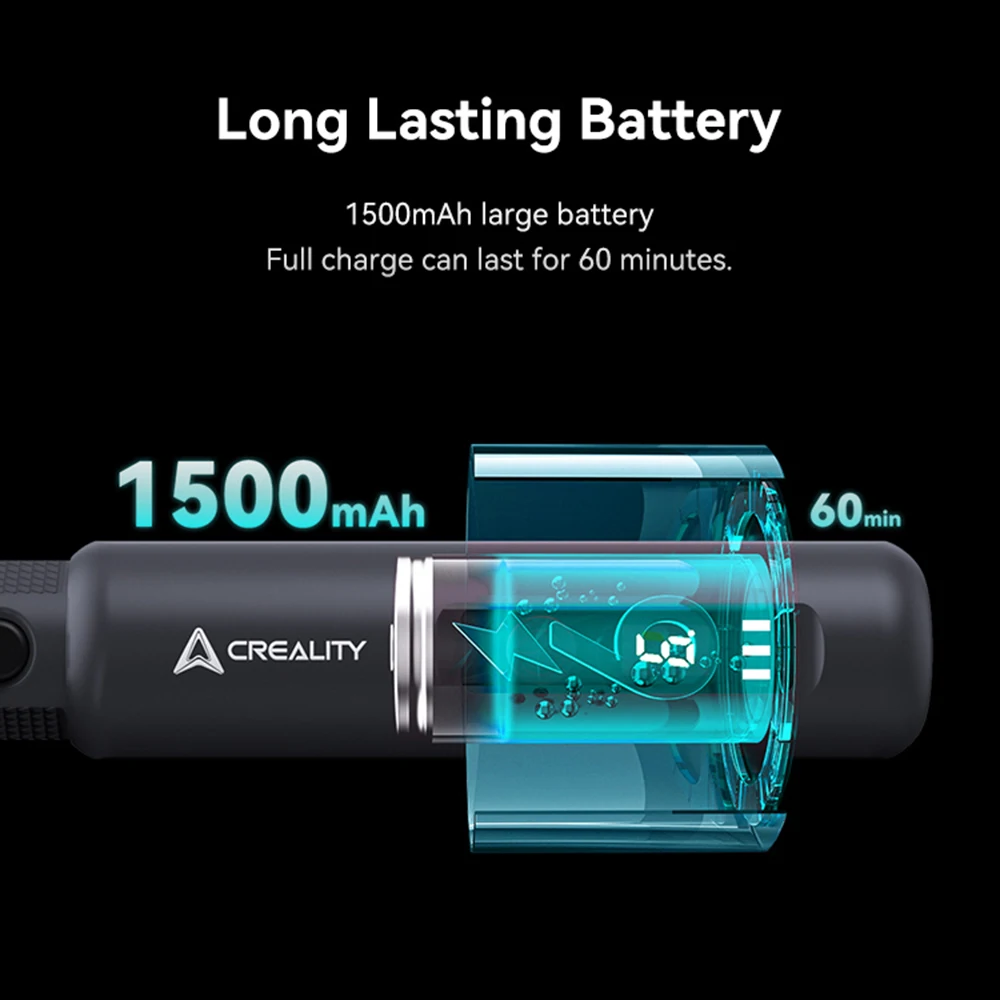 24pcs Drill Bits Creality Cordless Rotary Tool Kit 10000-18000RPM 6 Variable Speeds Multi Power Carving Tools Powered By 3.7V