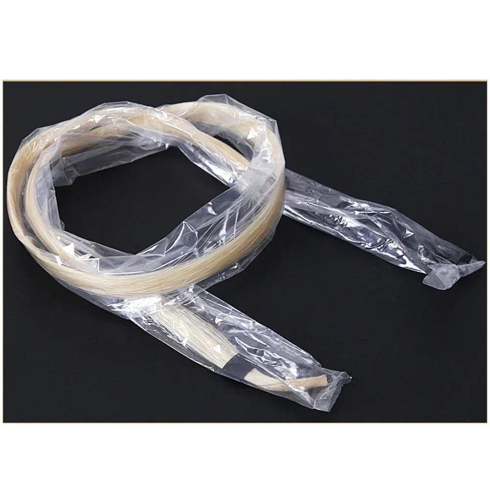 Violin Horse Hair Accessories Bow Hair Cello Erhu Mongolian Tail Parts String Musical Tail Viola Universal erhu accessories