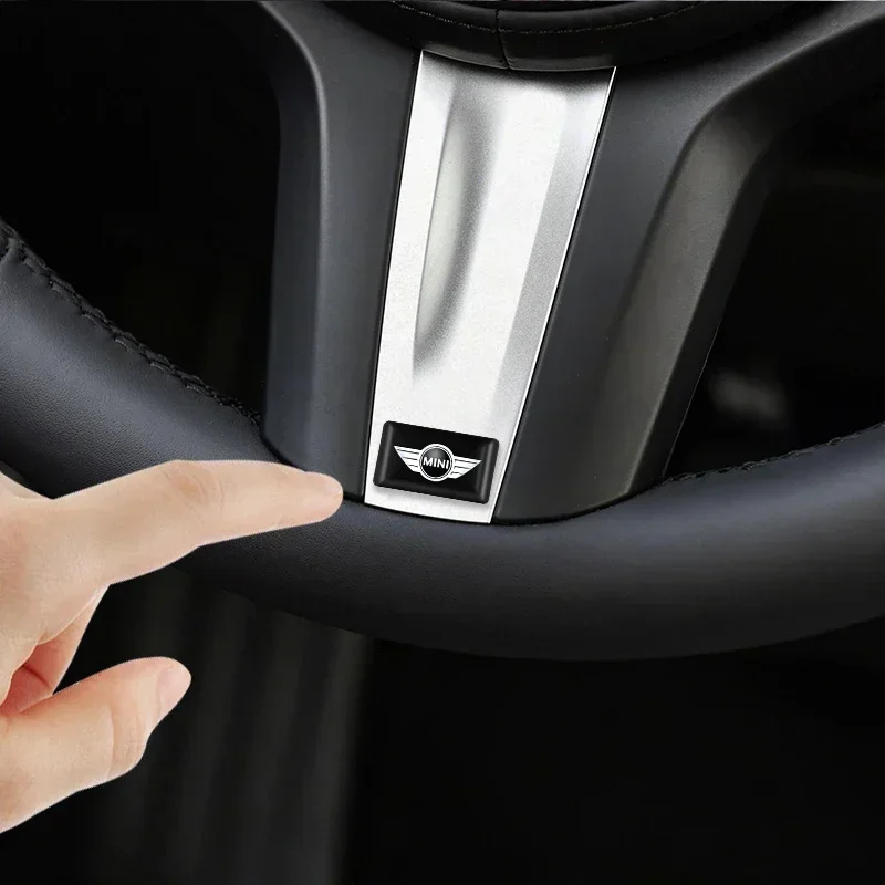 자동차 DIY 인테리어 장식 스티커 스티어링 휠 대시 보드 데칼 BMW 미니 쿠퍼 컨트리 맨 클럽 맨 R55 R56 R60 F54