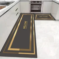 Kitchen Floor Mat Long Strip Bedroom Soft Rugs Entrance Doormat Washable Non-slip Hallway Carpet Welcome Absorbent Bathroom Mats 1