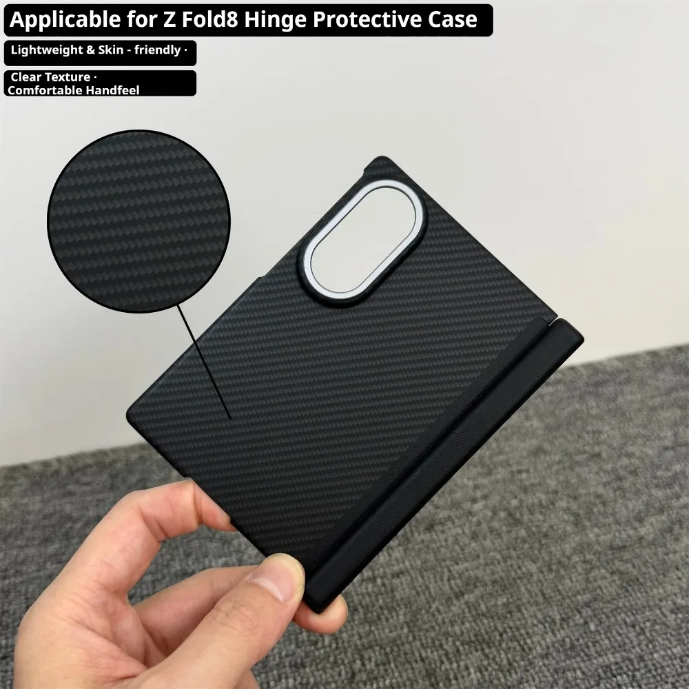 Ultra-Thin Aramid Carbon Fiber Magnetic Case with Magsafe Compatibility