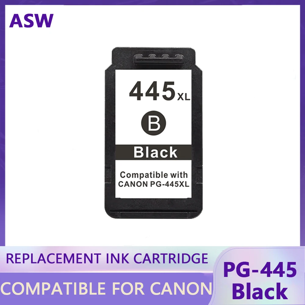 

Black PG-445 PG445 CL-446 XL Ink Cartridge for Canon PG 445 CL 446 for Canon PIXMA MX494 MG2440 MG2940 MG2540 MG2540S IP2840