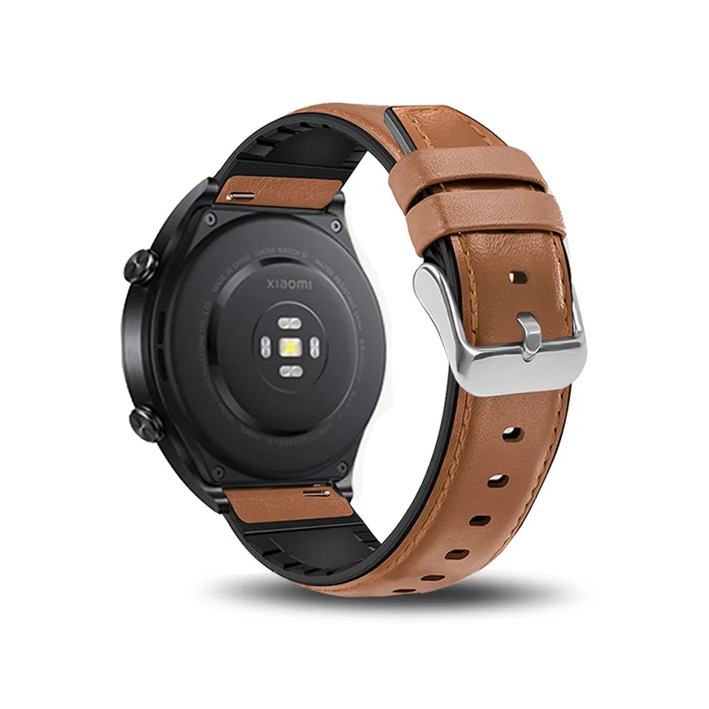 Stylish Silicon Leather Strap - 20/22mm Premium Watch Band