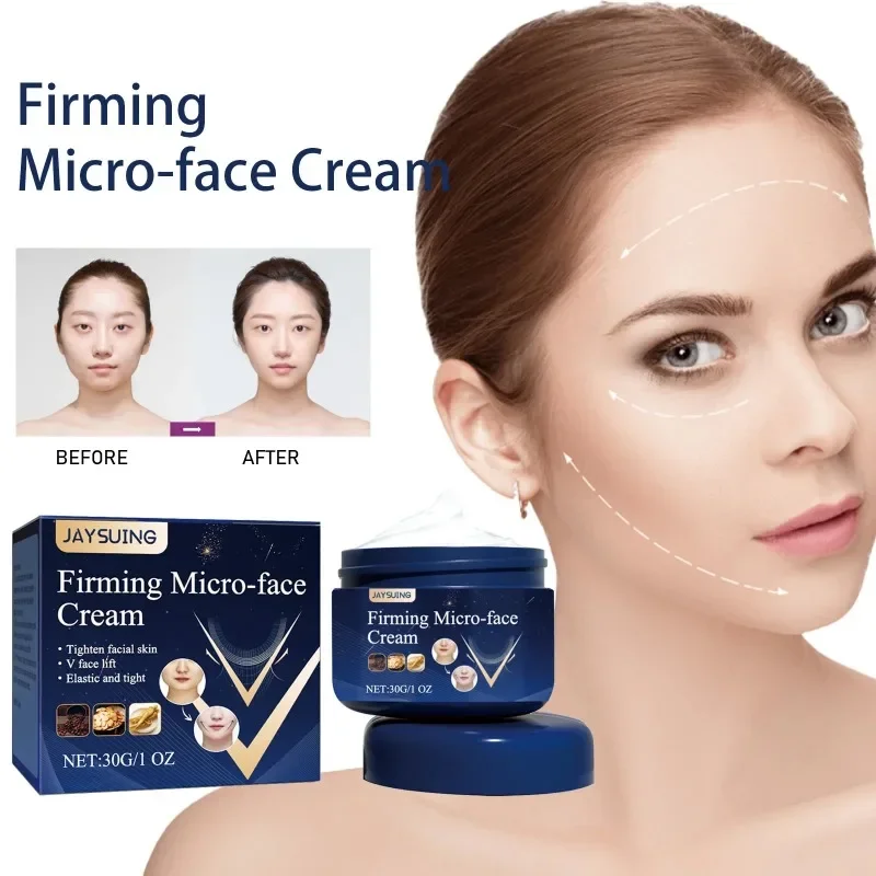 V-Shape Slimming Cream Firming Face-lift Slimming Removal Masseter Muscle Double Chin Face Fat Burning Anti-aging