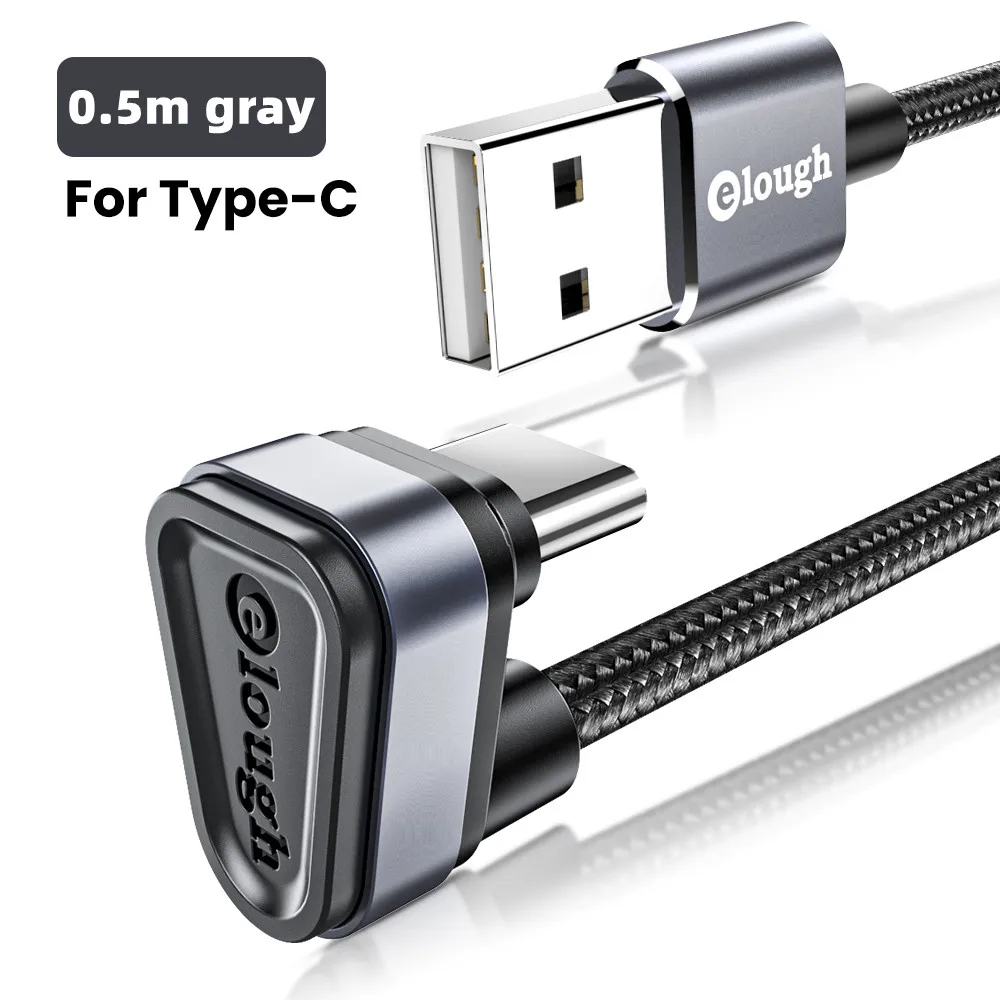 ตัวเลือกสินค้า สายชาร์จ USB-C 2.4A ชาร์จเร็ว ทนทาน สำหรับมือถือ