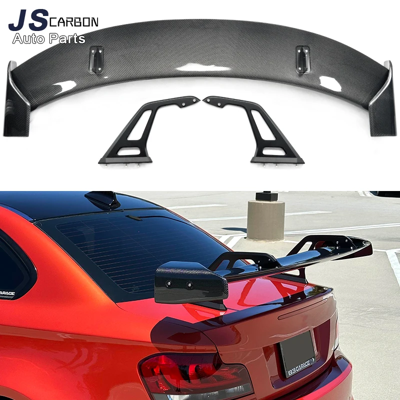 

For BMW 2Series M2 F87 M2C High quality Carbon Fiber Spoiler Tail fins Car Rear Trunk Spoiler Wing Extension Upgrade body kit