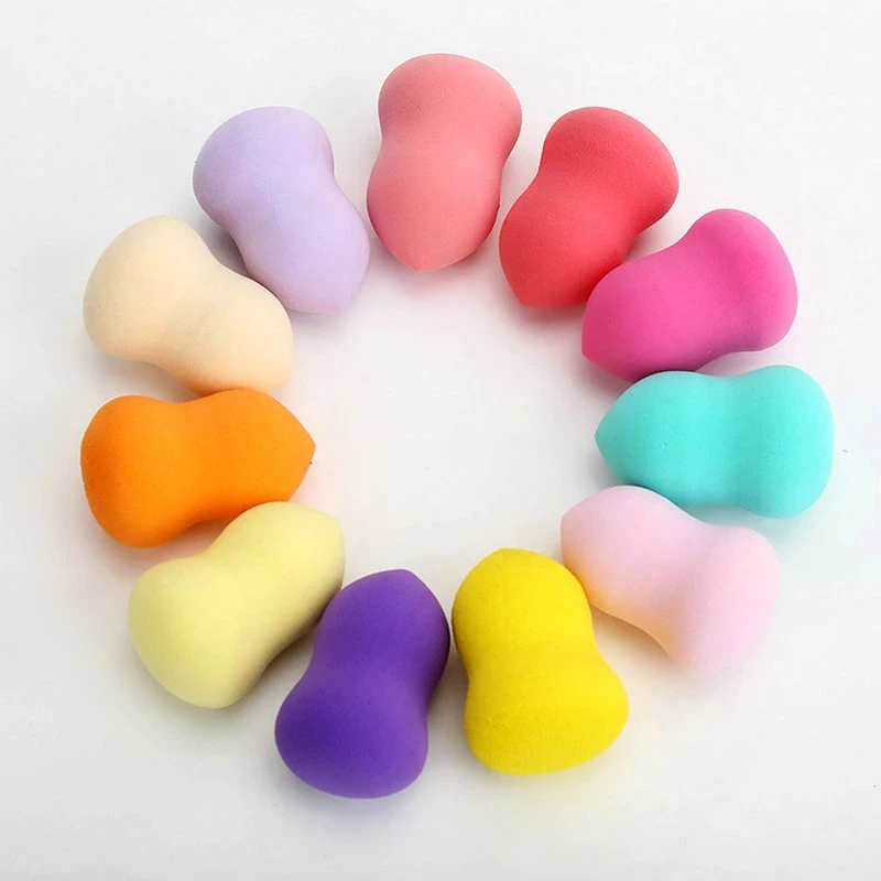 20/50/100Pcs sponge cosmetic puff bulk wholesale Beauty Egg Set Water Drop Puff Makeup Egg Super Soft make up blender wholesale 5