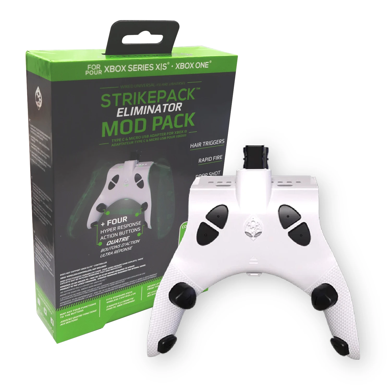 Collective Minds Wired Strike Pack Eliminator Type C For Xbox Series Xs/ xbox One Controller Attachment For Win 10/pc (cm00136) - Accessories -  AliExpress