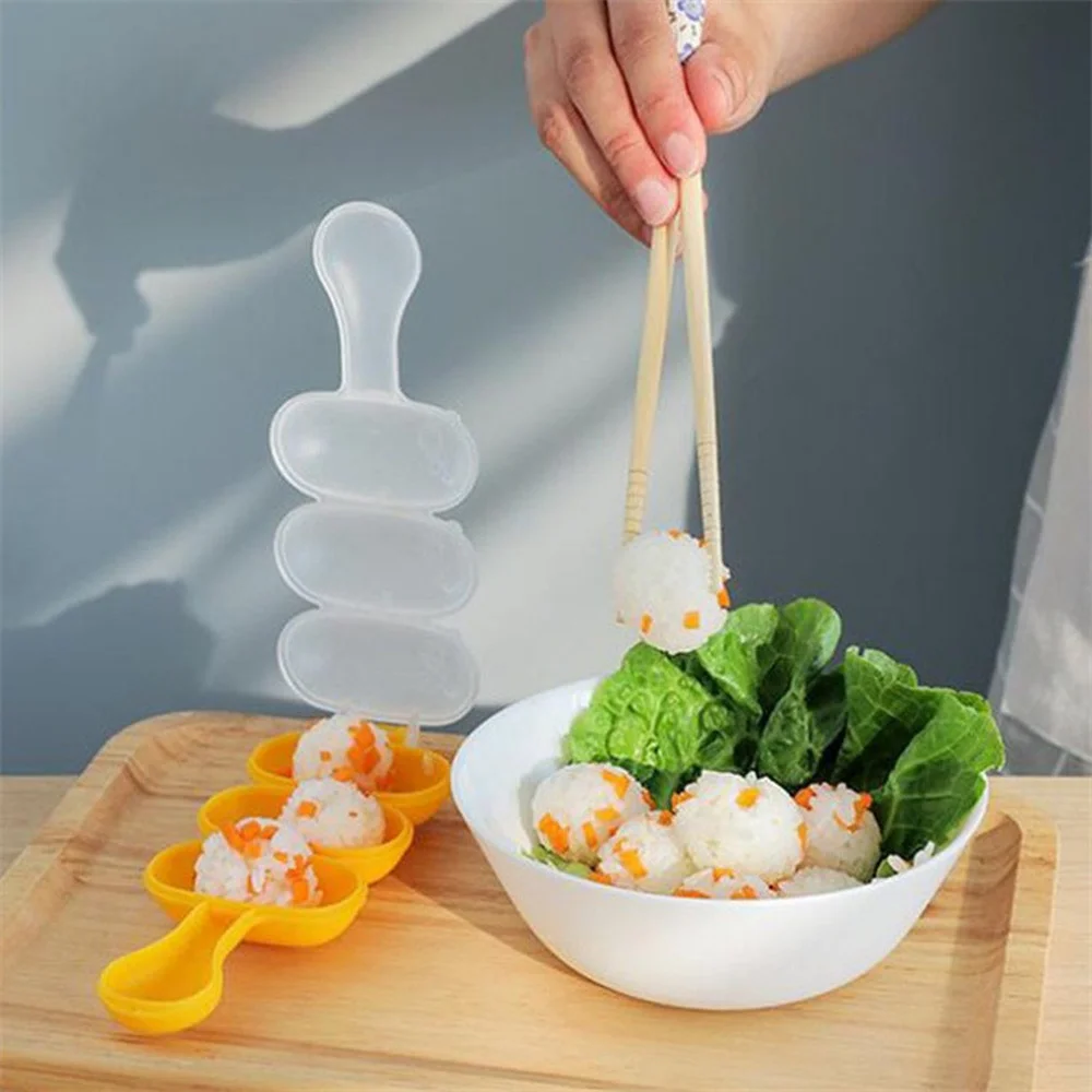Sushi Mold, Japanese Hand-held Sushi Making Tool, Rice Ball Mold For Cooking  And Kitchen