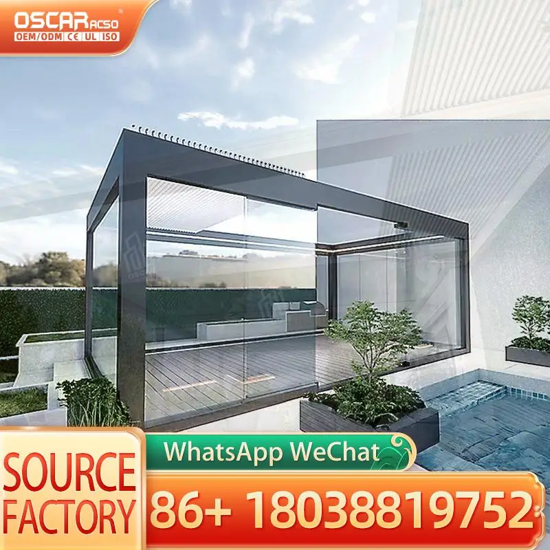 High Quality Double Car Shelter Aluminium  for Parking in Outdoor and Residential Areas Pergola
