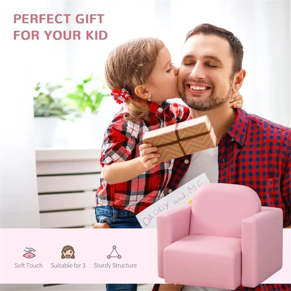 Kids 2-in-1 Multifunctional Sofa -, Versatile Furniture for Playroom & Bedroom  Shipping) 2