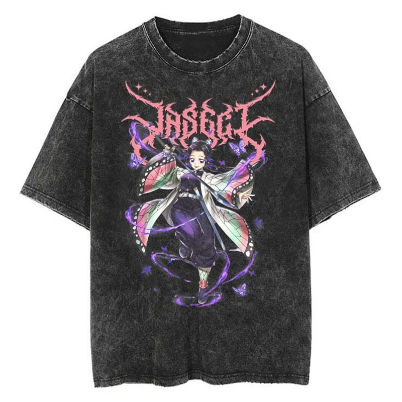 أنيمي شيطان القاتل Shinazugawa Sanemi كول تي شيرت...