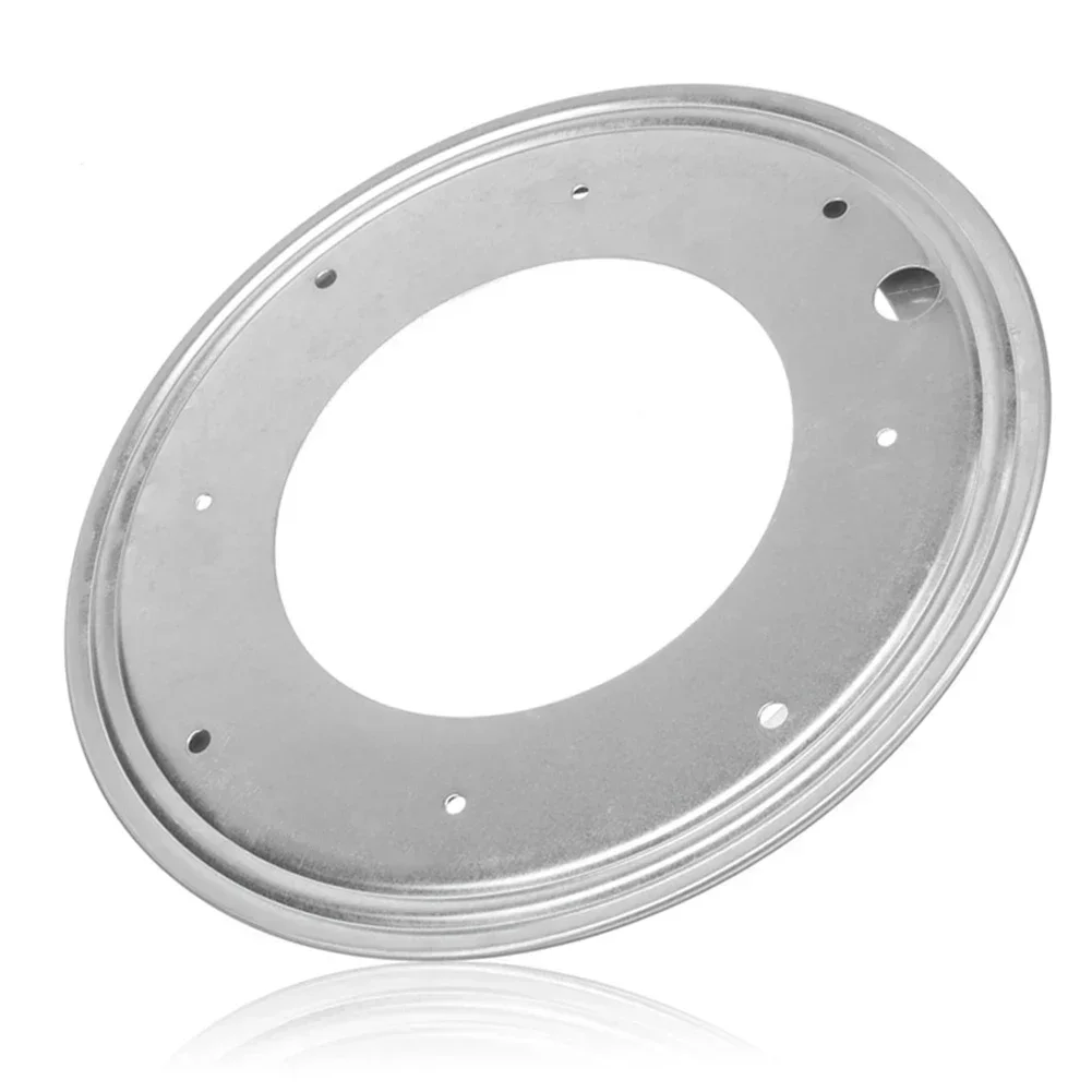 Rotating Display Stand Rotating Turntable Plate 4 Types Heavy Duty Rotating Bearing Turntable Lazy Susan Base Round Rotating Bearing Plate Turntable For Kitchen Dining Table