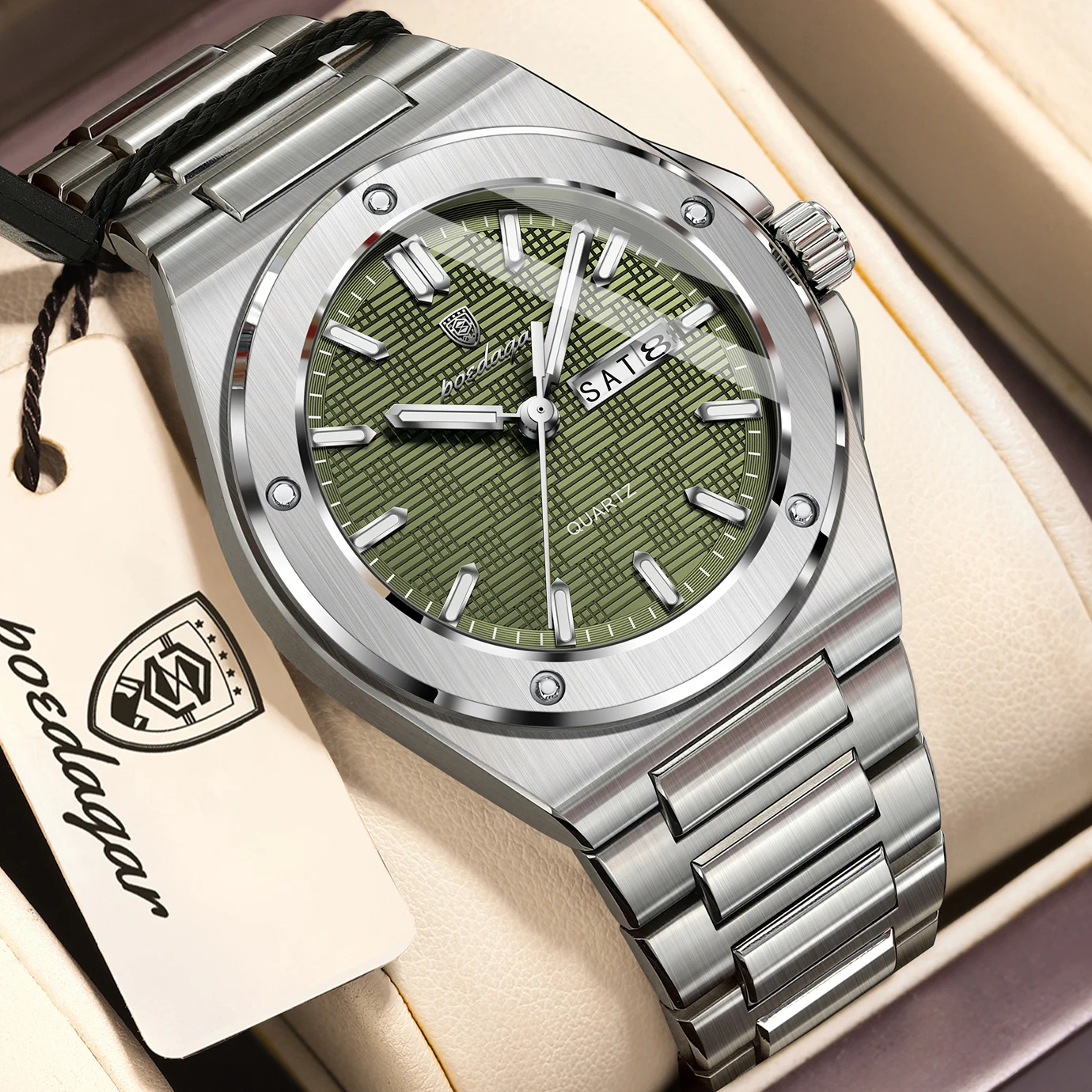 696 Silver MintGreen