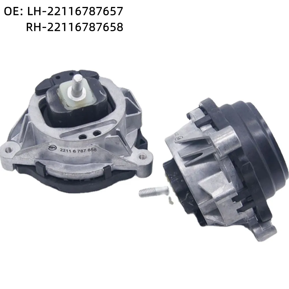 

NEW Engine Mount Engine Motor Mount Left Right OE# 22116787657 22116787658 For BMW F20 For BMW F30 F31 F35 F80 328D 2013 - 2015
