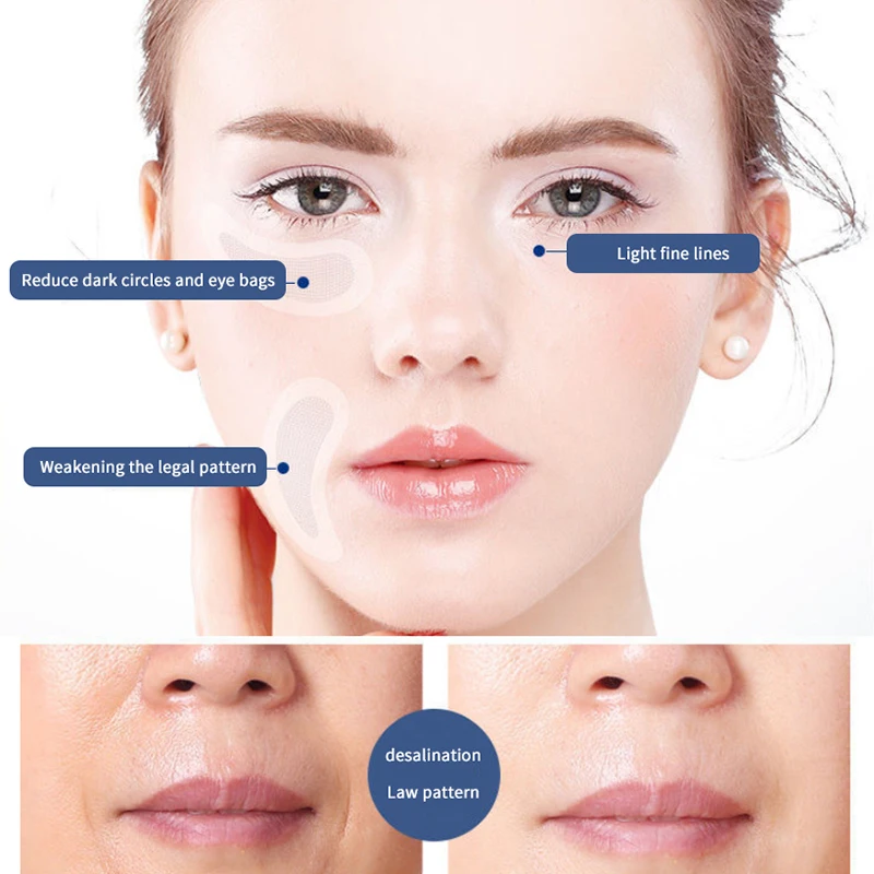 Eye Mask Eye Patch Solubility Hyaluronic Acid Microneedle Eye Patches Mask Anti Aging Dark Circles Under Eye Gel Pads Skin Care Moisturize