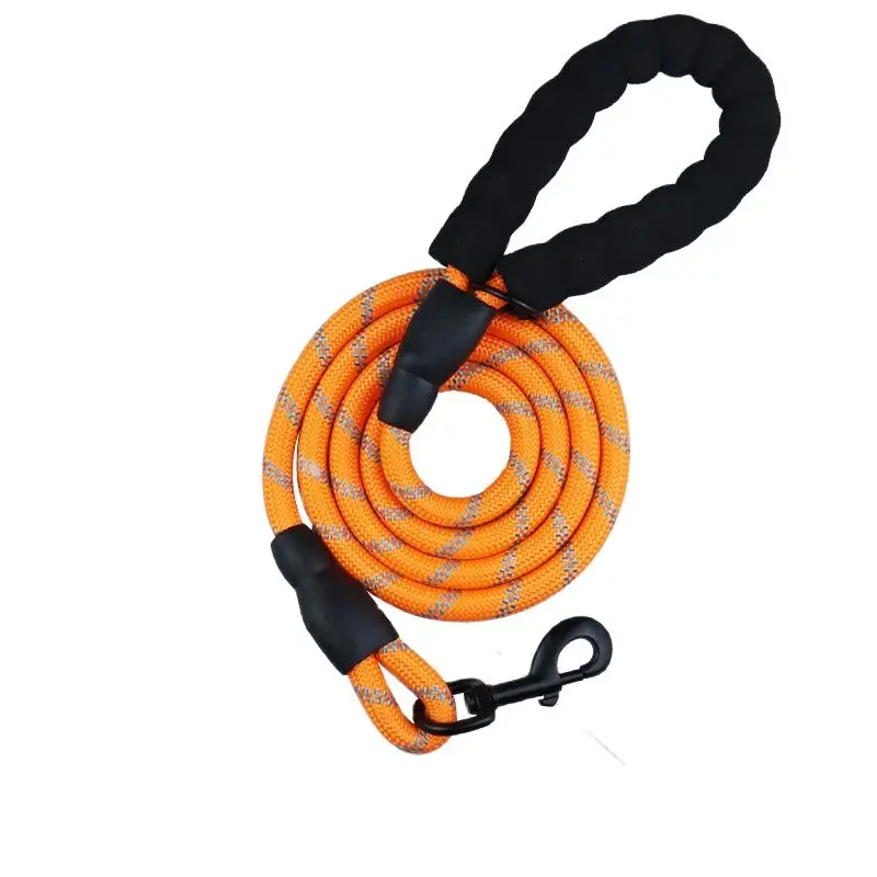 Laisse ronde en nylon pour animal de compagnie, ULde coulée renforcée,  collier de traction pour chien de marche, SFP, 1.5m, 2m, 3m, 5m, 1.2cm -  AliExpress