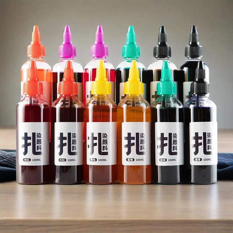 Non Boiling Tie Dye Pigments for Kids Handmade DIY Clothing Fabric