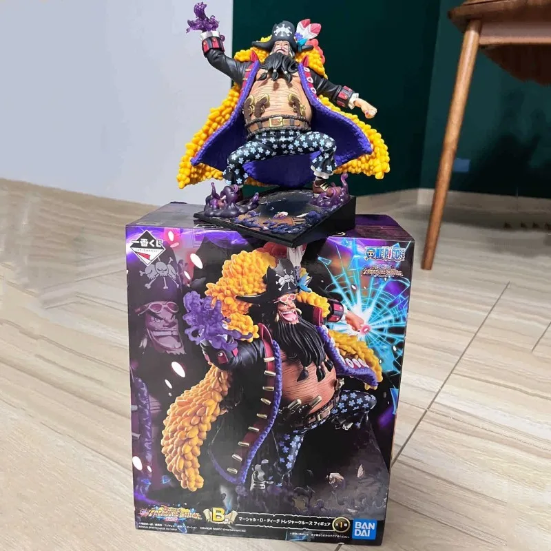 

34cm One Piece Anime G5 Black Beard Teach Dark Gk Pvc Statue Model Collection Doll Toy Gift Limited Chrismas Gifts
