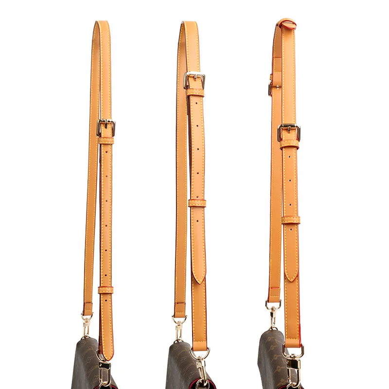 Trendy Cowhide Bag Strap Women Handbag Belt Shoulder Messenger Crossbody Bag Wide Strap Replacement Genuine Leather Bag Strap