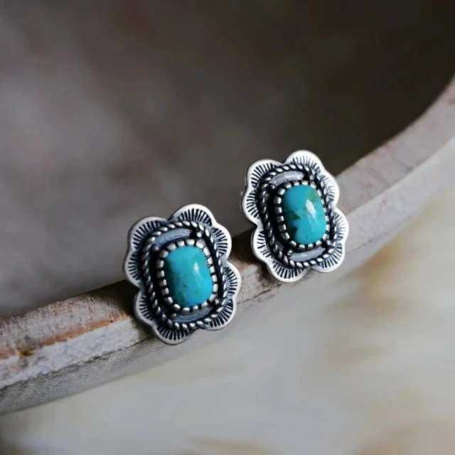 Trendy Women Earrings 4 Colors Delicate Gold Color Inlay Natural Stone Hook Dangle Earrings for Women Wedding Engagement Jewelry 006