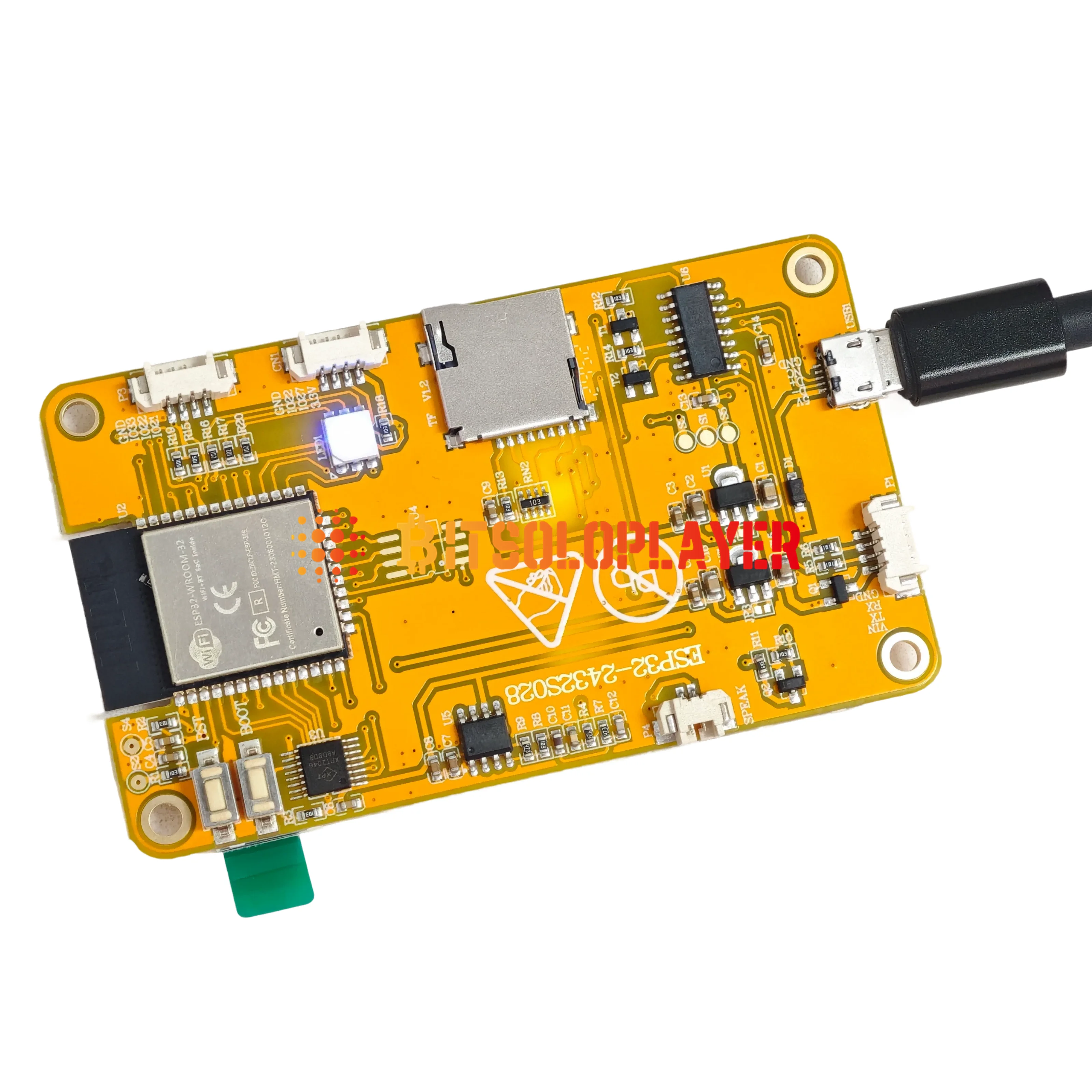 nerd NerdMiner V2 350kh/s 2.8 Inch Display BTC Solo Lottery Nerd