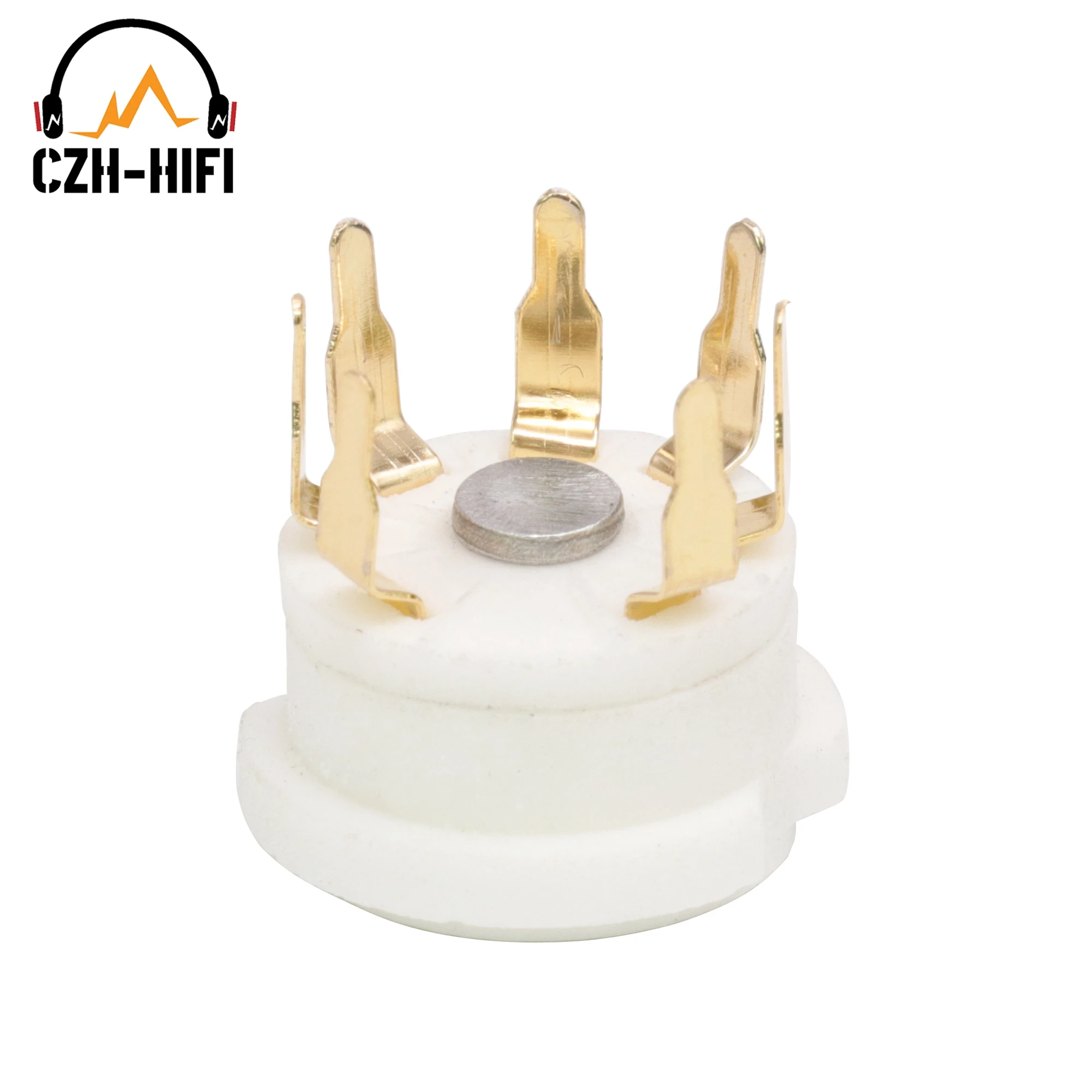 Tubo de Cerâmica Válvula Soquete Base Eletrônico 6z4 Ea91 Ec92 6x4 6j1 6j2 6j4 Amplificador Áudio do Vintage Faça Você Mesmo Alta Fidelidade 10 Peças 7pin B7g - Image 4