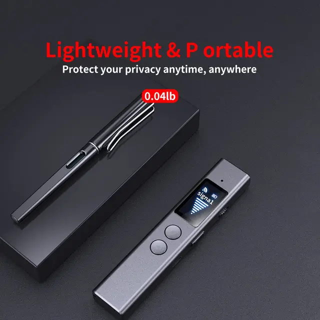 Hidden Spy Camera Detector Multi-function Anti Mini Bug Devices SPYCamera Wireless Gsm Signal Wiretapping GPS Tracker Cam Detect 4