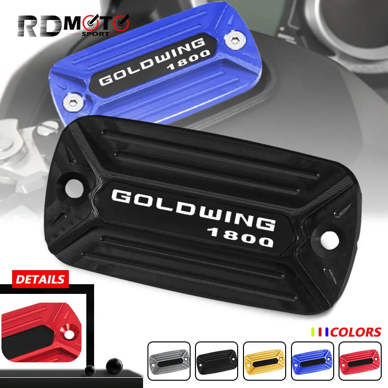 

For HONDA Goldwing 1800 GOLDWING1800 GL1800 2001-2012 Motorcycle CNC Front Brake Clutch Cylinder Fluid Reservoir Cover gl1800