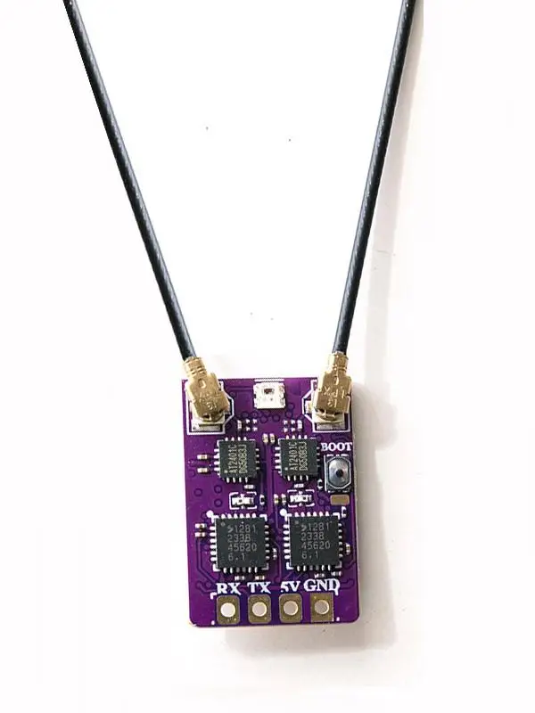 Ricevitore di diversità ELRS 2.4G Doppia antenna RX TCXO integrato per FPV Freestyle Remote RC Racing - immagine 2