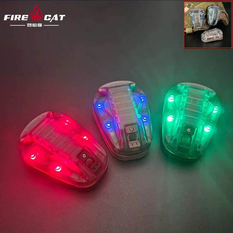 Tactical Helmets Ladybird Lamp Waterproof Strobe Light Outdoor Signal Light Tool Multipurpose Hunting Accessory