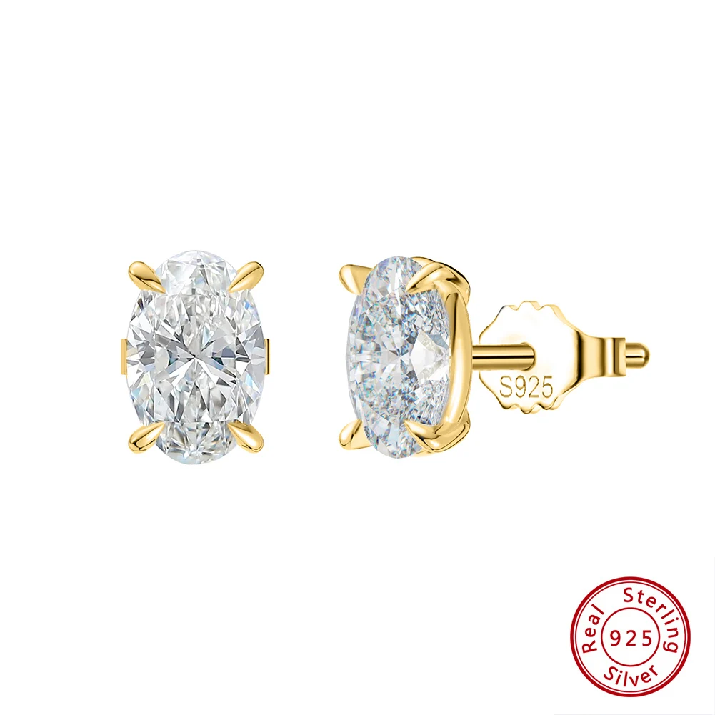 ORSA جواهر رائعة 925 فضة الزركون أقراط للنساء لامع...