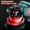 20V Wireless Electric Random Orbital Sander Polisher Tool Polishing Machine Grinder for Car Paint Care Rust Removal 4
