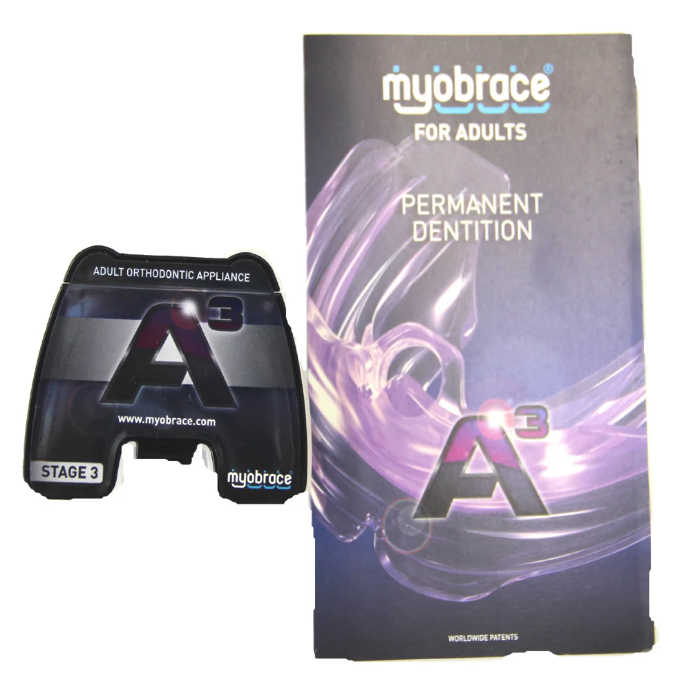 

Myobrace Adult orthodontic braces A3 Dental Orthodontic Teeth trainer alignment/MRC Dental teeth retainer A3