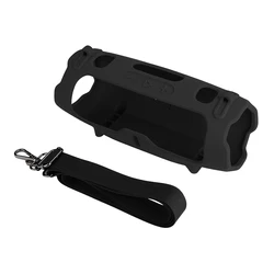 Universal Silicone Phone Case with Lightweight Design for Wireless Earbuds and Smart Devices (Black)