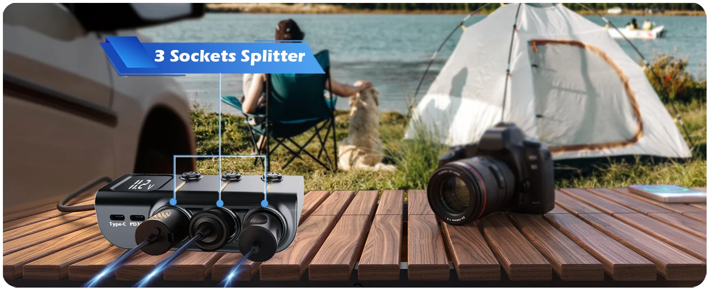 car adapter for plug outlet