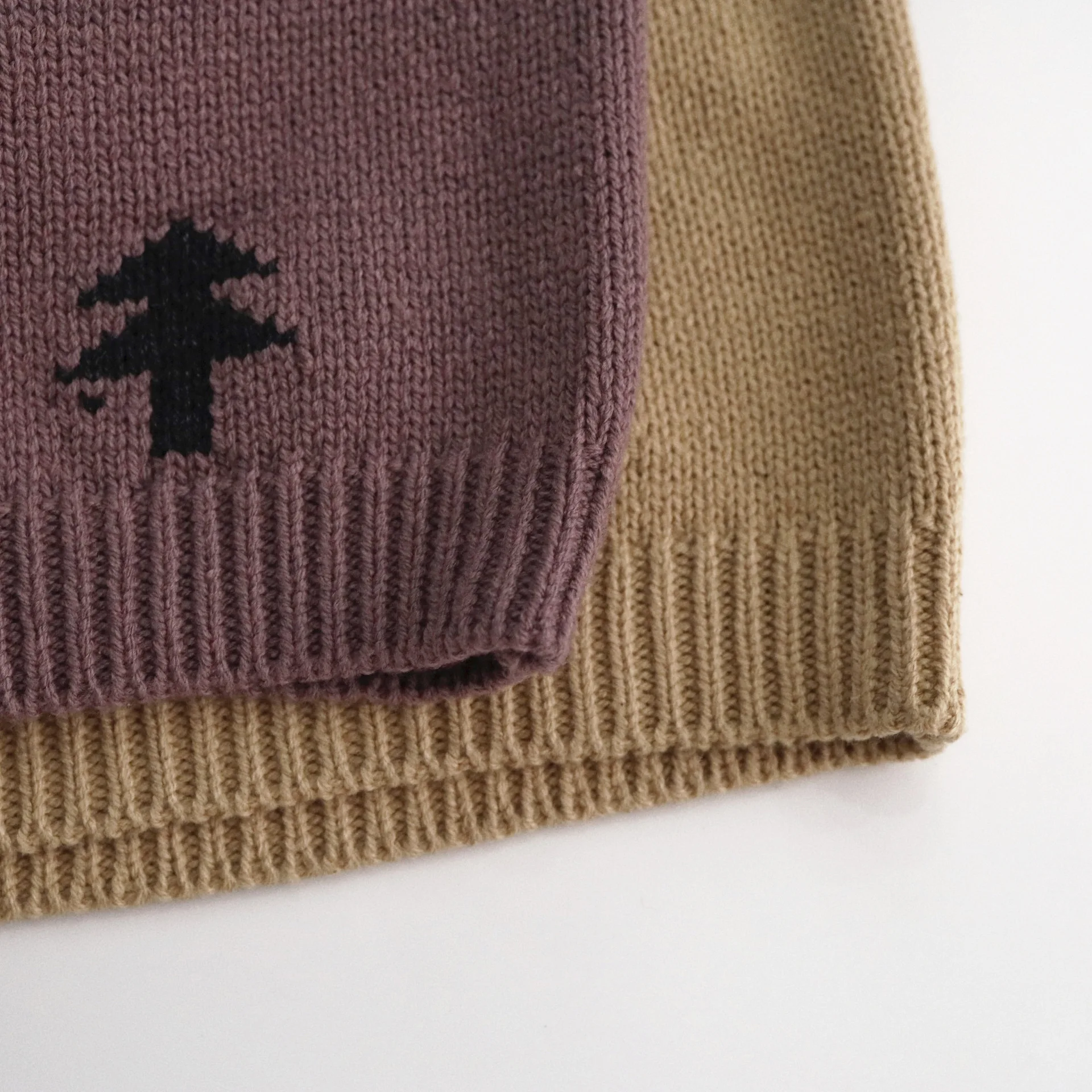 Kids Long Sleeve Sweaters Korean Style Boys Girls Pullover