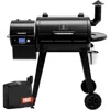 ZPG-450A Wood Pellet Grill & Smoker with PID Controller 8 in 1 BBQ Grill Auto Temperature Control, 450 Sq in Black 1