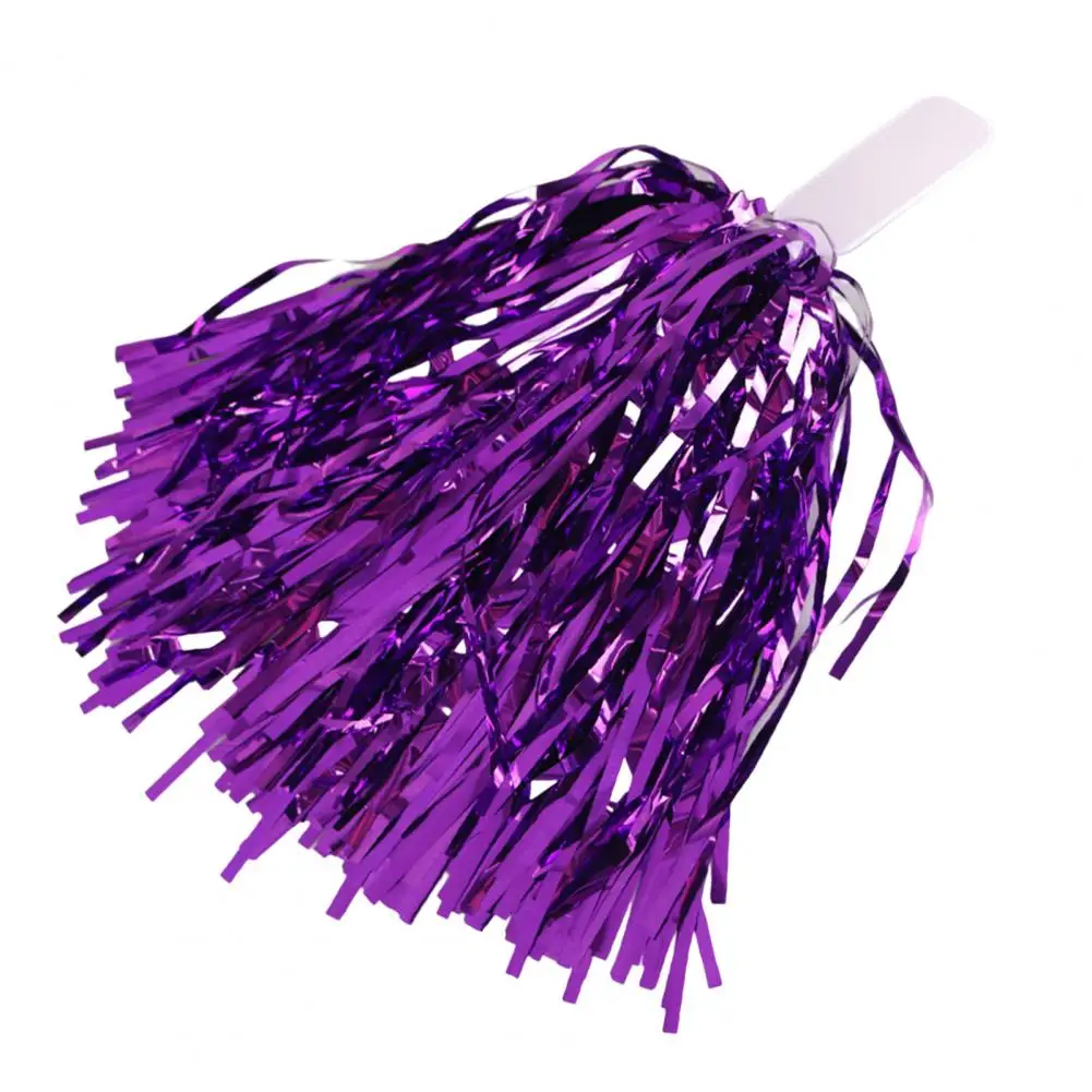 Cheerleader Pom Poms With Handle Cheer Balls Gold Yellow Pink Red Green Blue Cheerleaders Holding Flowers Women Girl Pompoms cheerleading pom poms cheerleading ball