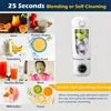 New Portable Juice Maker Blender for Shakes Smoothies 700ML Multiple Colors 12-Blades Fast Mixing 2 In 1 Blender Bottle Juicer 3
