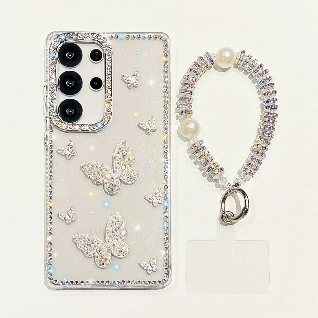 Butterfly Diamond Bling Luxury Phone Case Cover